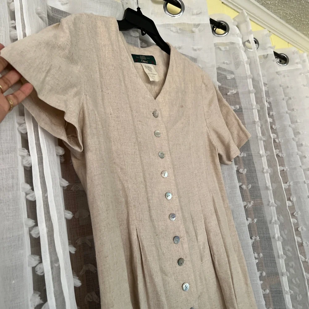Orvis Beige Maxi Dress - Picture 5 of 7